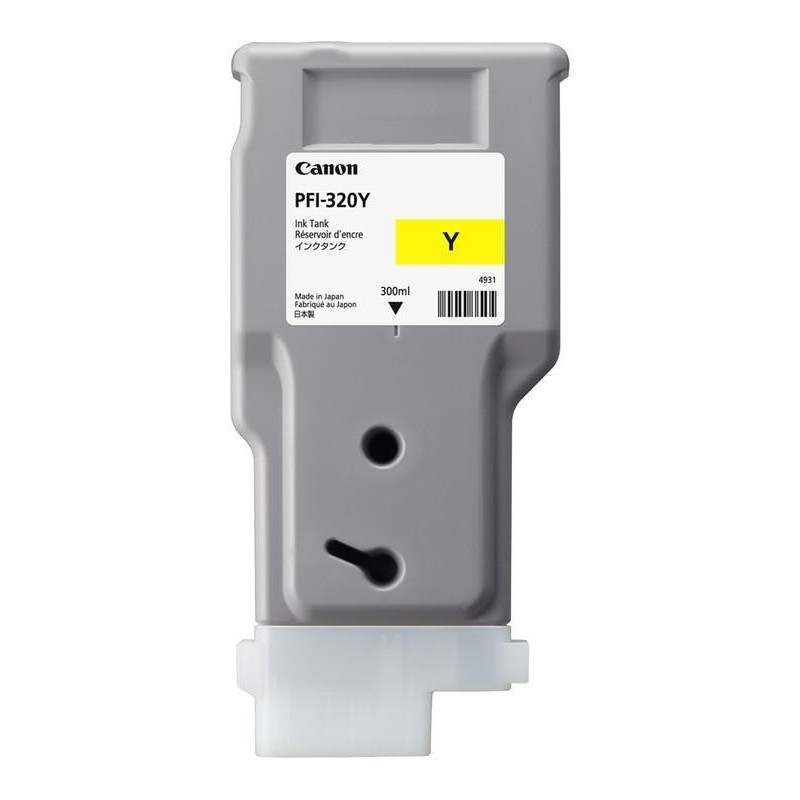 Cartouche d'encre Jaune Canon pour Image Prograf TM200 - TM300 ... (PFI320Y)