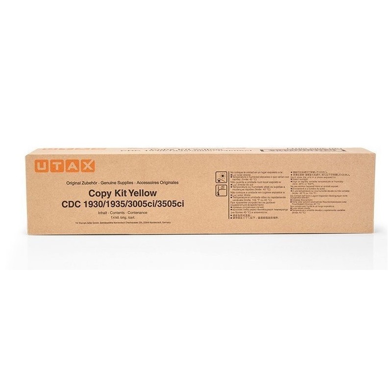 Toner Jaune UTAX pour 3005ci - CDC1930 ... (15 000 pages)