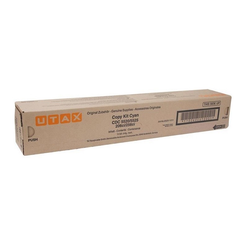 Toner Cyan pour Utax CDC 5520 - CDC 5525