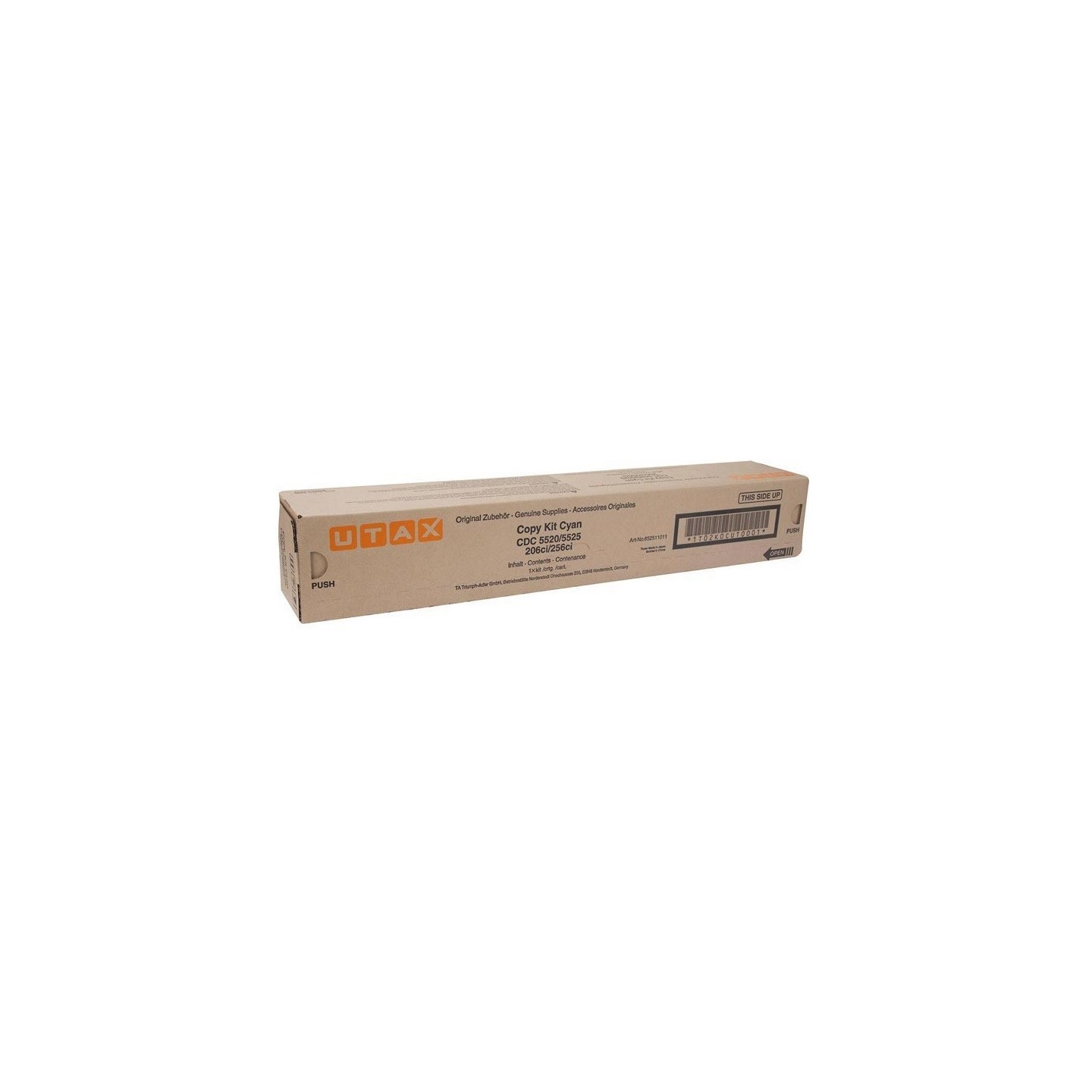 Toner Cyan pour Utax CDC 5520 - CDC 5525