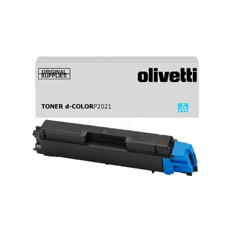 Toner Cyan Olivetti pour d-color P2021- P2121