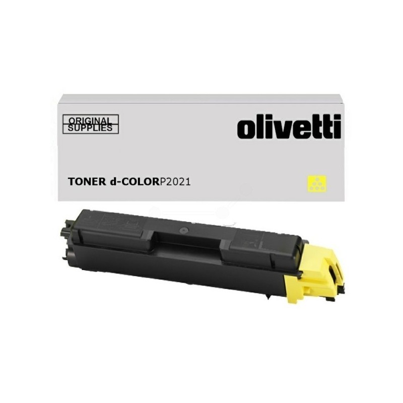 Toner Jaune Olivetti pour d-color P2021- P2121