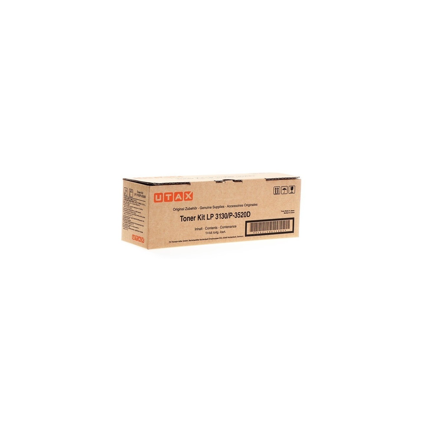 Toner noir UTAX pour LP3130 - P3520D ...