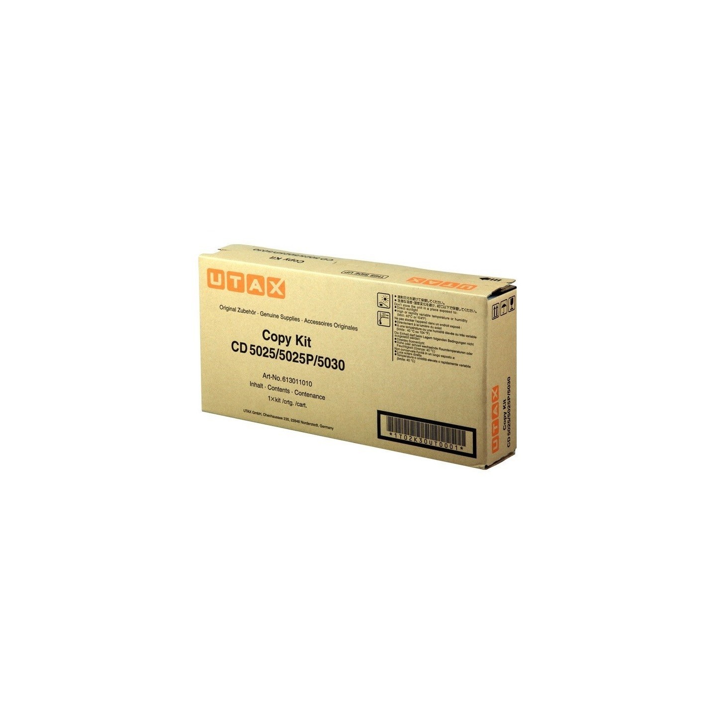 Toner noir UTAX pour CD5025 - CD5025P - CD5030 ...