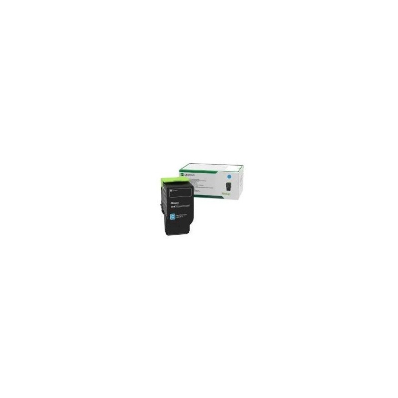 Toner cyan Lexmark pour CS421adn - CX421dn - CS521dn .... (return program)