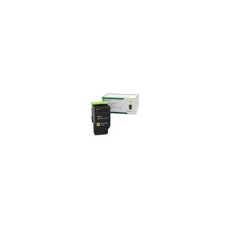 Toner jaune Lexmark pour CS421adn - CX421dn - CS521dn .... (return program)