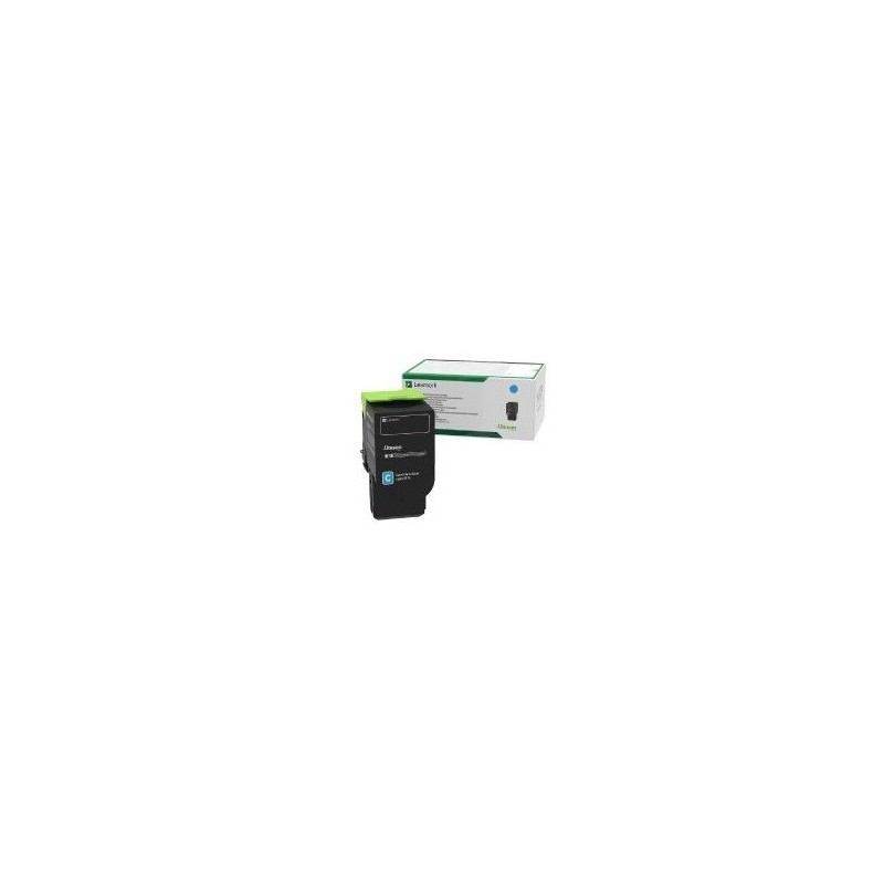 Toner cyan extra longue durée Lexmark pour CS421adn - CX421dn - CS521dn .... (return program)