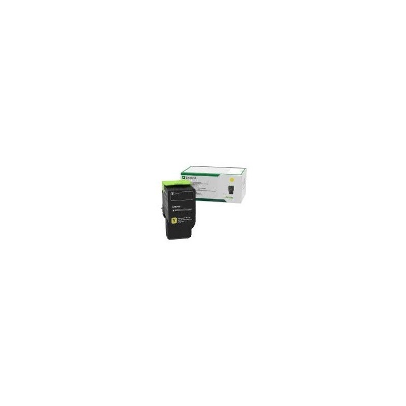 Toner jaune extra longue durée Lexmark pour CS421adn - CX421dn - CS521dn .... (return program)