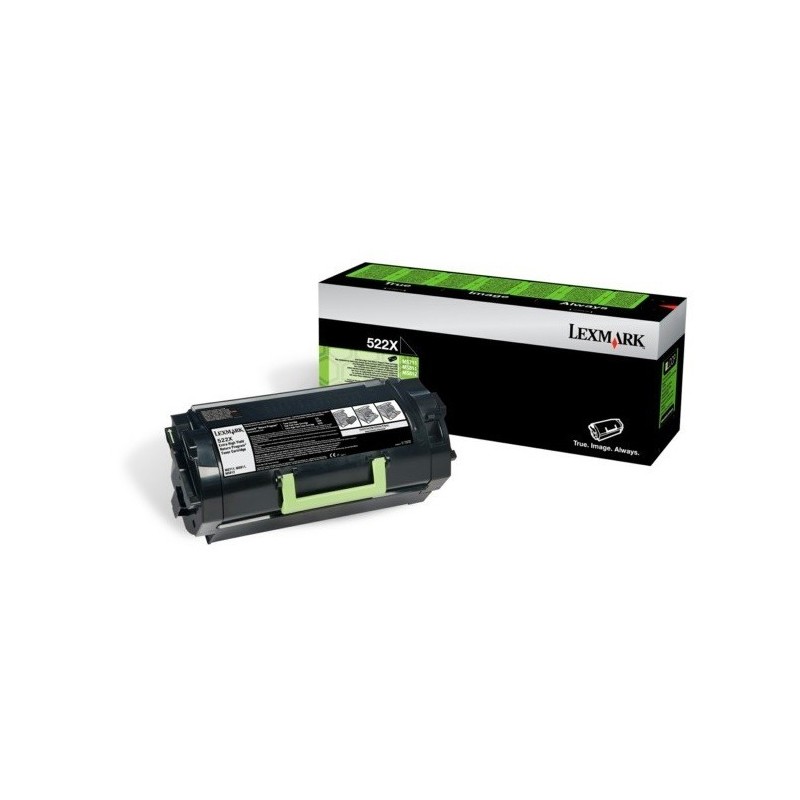 Toner extra longue durée LEXMARK pour MS 811n / MS 812 ... (522X), Toner Express : achat en ligne de Toner extra longue durée LE