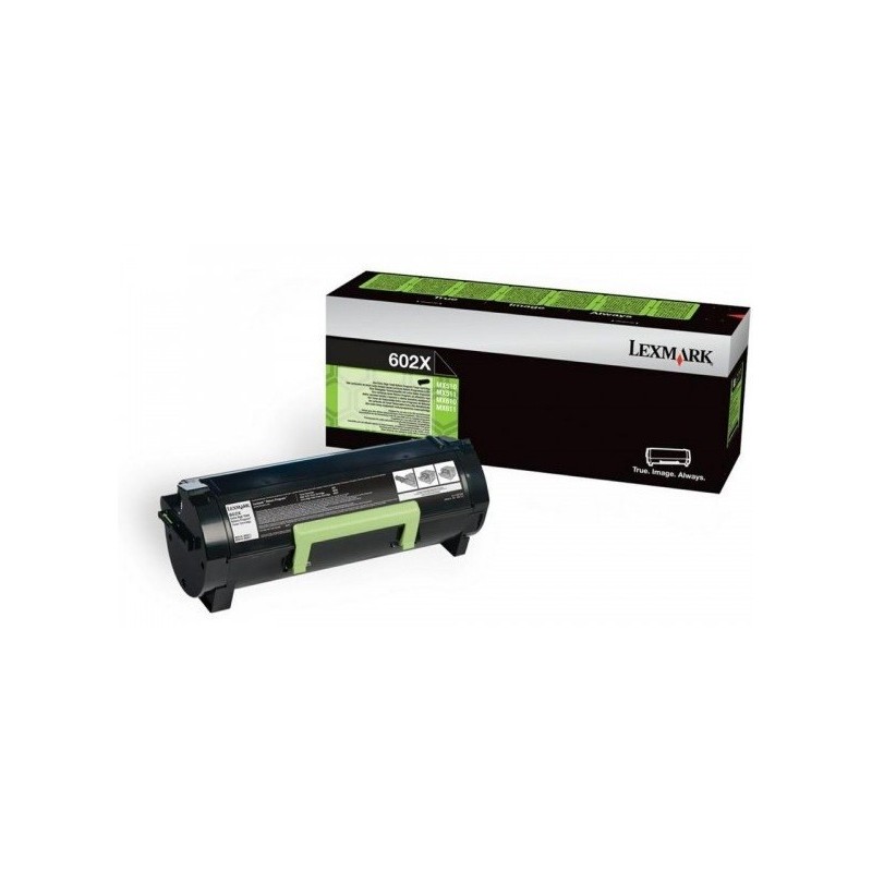 Toner noir Lexmark pour MX510/ MX511/ MX611... (602X) très haute capacité, Toner Express : achat en ligne de Toner noir Lexmark 