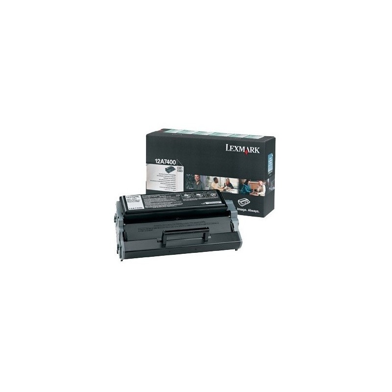 Toner Noir Lexmark Basse Capa (12A7400), Toner Express : achat en ligne de Toner Noir Lexmark Basse Capa (12A7400) pour impriman