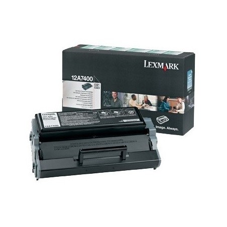Toner Noir Lexmark Basse Capa (12A7400), Toner Express : achat en ligne de Toner Noir Lexmark Basse Capa (12A7400) pour impriman