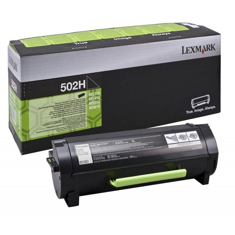 Toner haute capacité Lexmark pour MS610 / MS510 / MS410 / MS310 (502H), Toner Express : achat en ligne de Toner haute capacité L