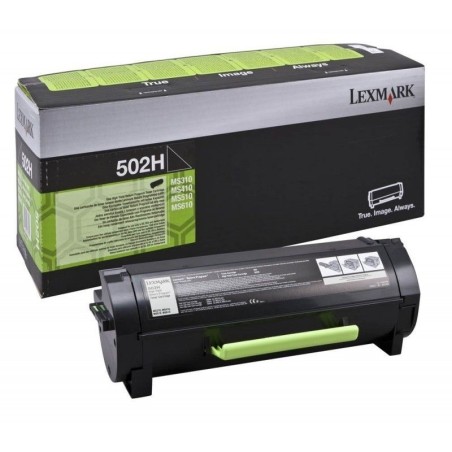 Toner haute capacité Lexmark pour MS610 / MS510 / MS410 / MS310 (502H), Toner Express : achat en ligne de Toner haute capacité L
