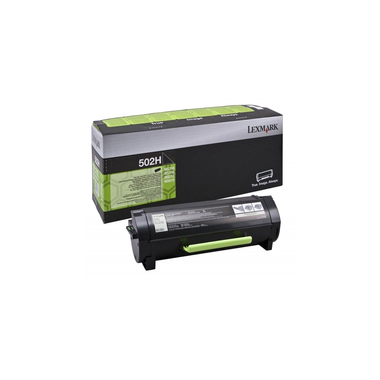 Toner haute capacité Lexmark pour MS610 / MS510 / MS410 / MS310 (502H) (Alt : 50F0HA0 - 51F0HA0)