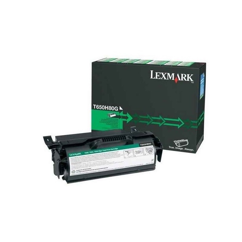 Toner Lexmark recoditionné, très longue durée pour T650 / T652 / T654 / T656