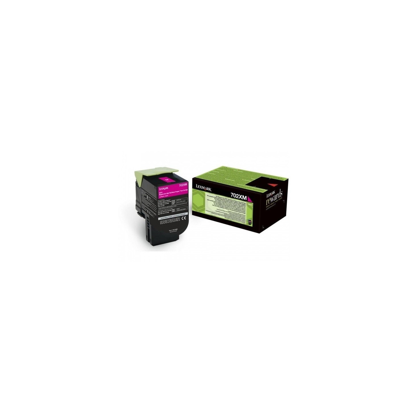 Toner Magenta Très haute capacité Lexmark pour CS510 (702XM)