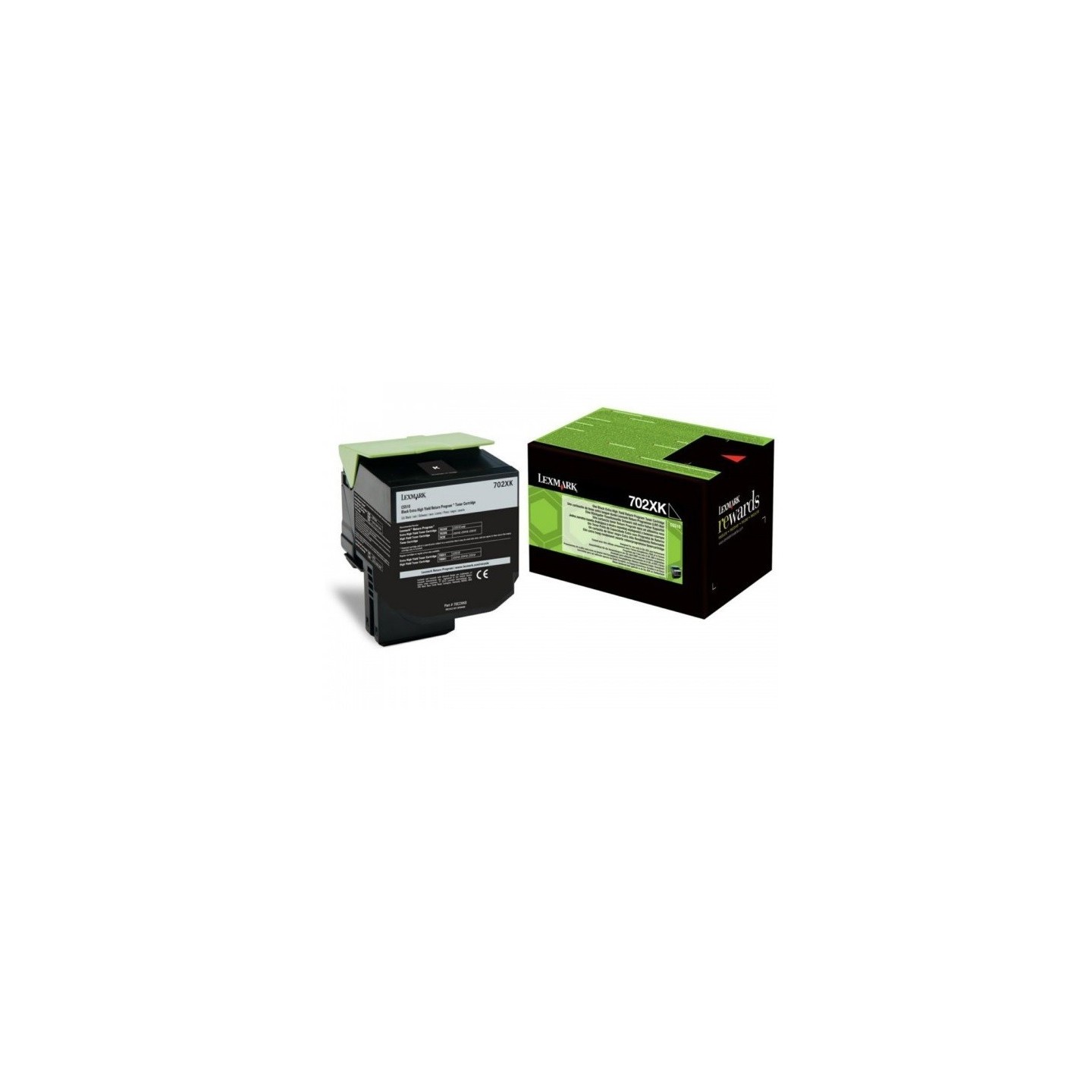 Toner Noir Très haute capacité Lexmark pour CS510 (702XK)