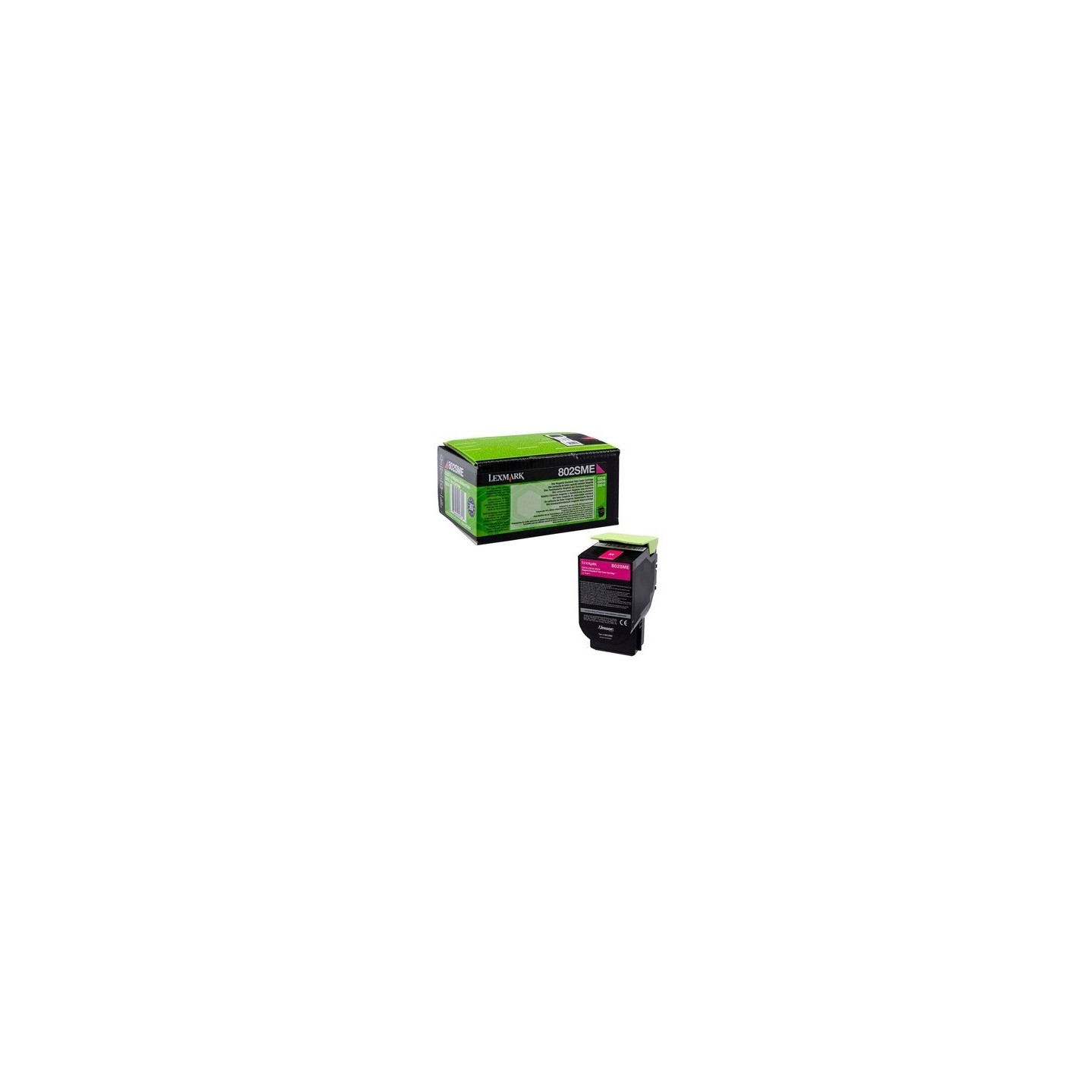 Toner magenta Lexmark pour CX310n / CX410e ... haute capacité (802SME)