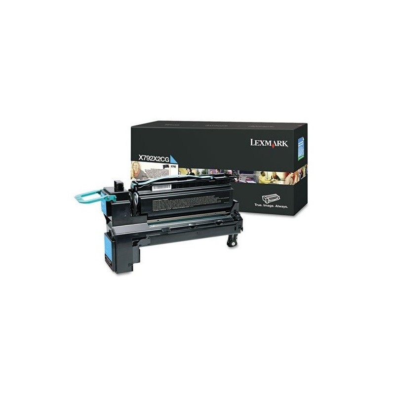 Toner cyan Lexmark pour X792... (voir X792X1CG)