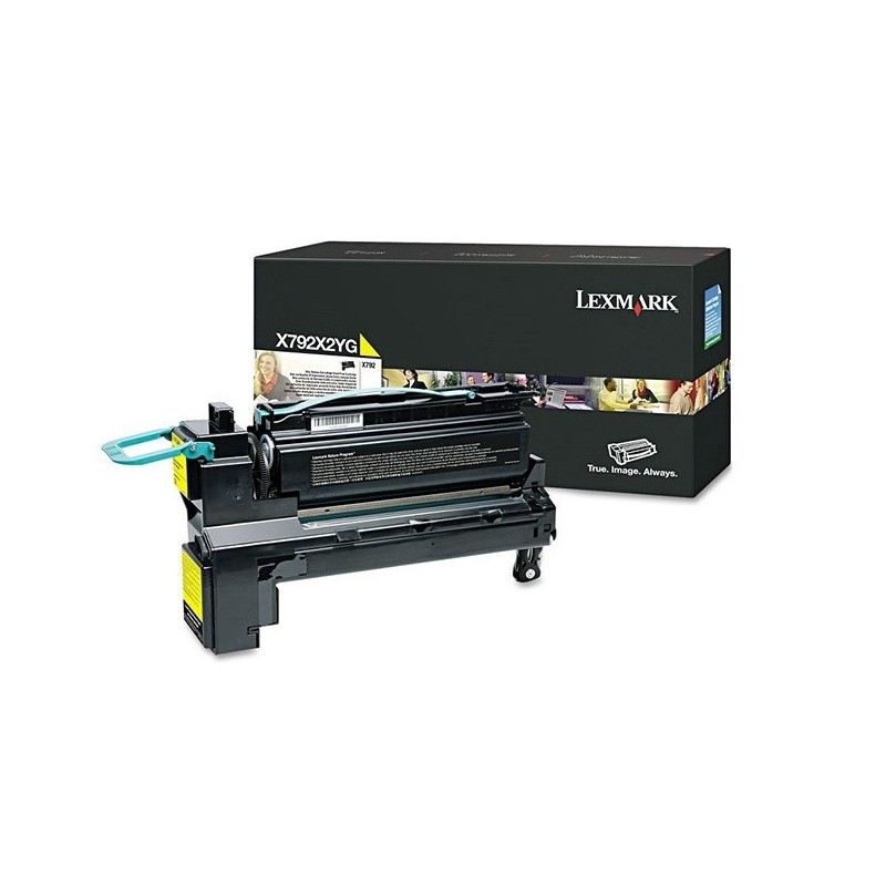 Toner Jaune Lexmark pour X792... (voir X792X1YG)