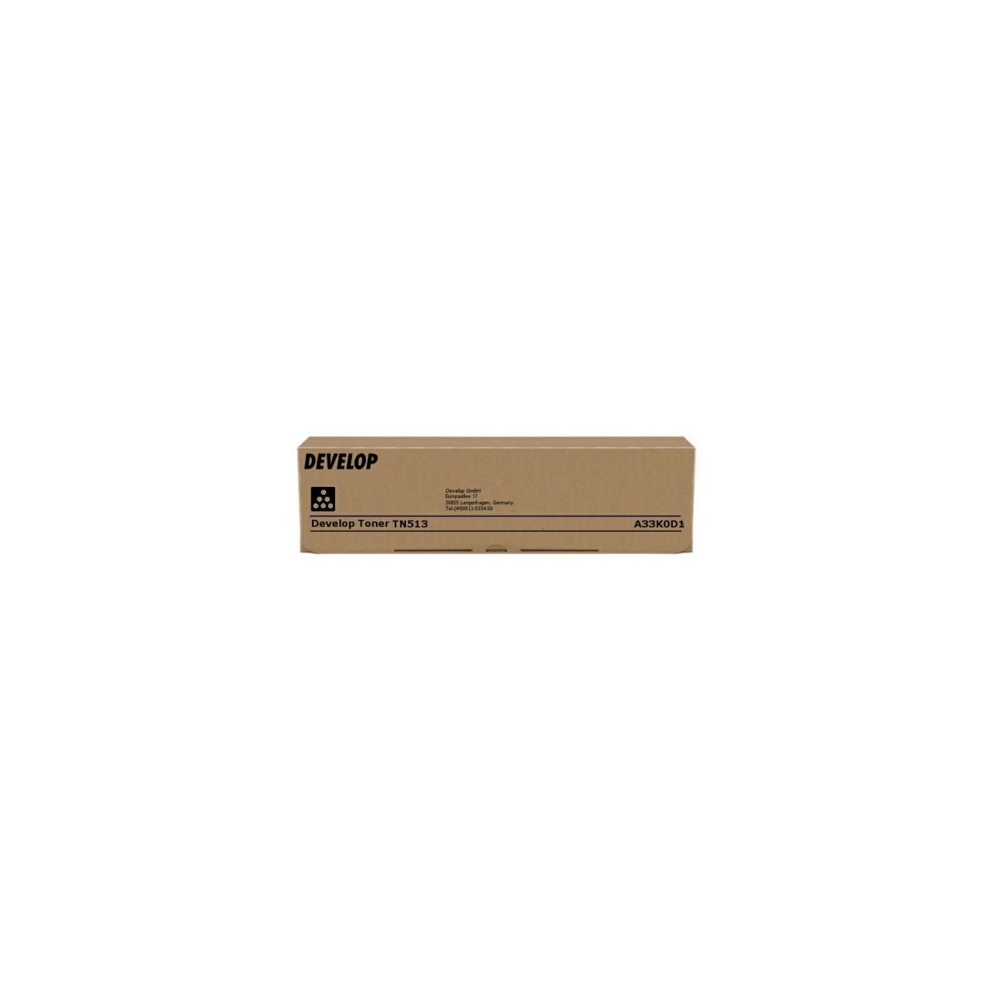 Cartouche Toner noir  Develop pour INEO 454E - 554E (TN-513)