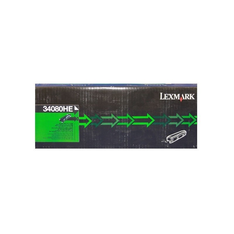 Toner Noir Lexmark reconditionné pour imprimante laser