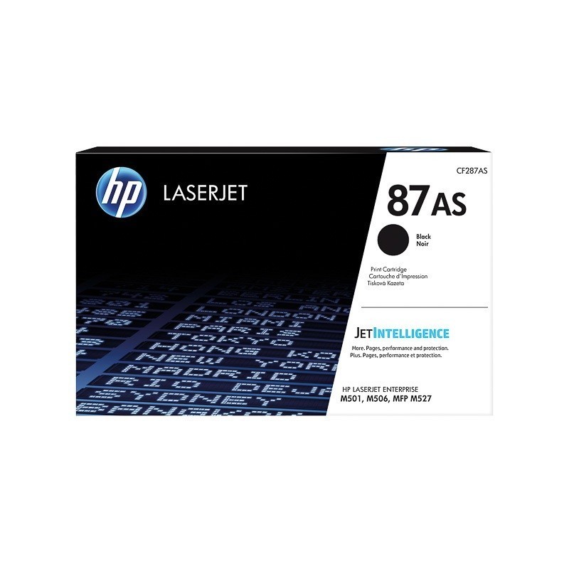 Toner noir HP pour LaserJet Pro M506 / M527 ... (87AS)