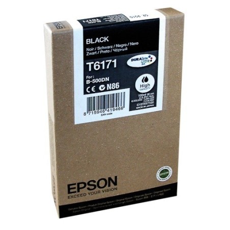 Cartouche d'encre noir haute capacité Epson pour MicroPiezo B500DN, Toner Express : achat en ligne de Cartouche d'encre noir hau