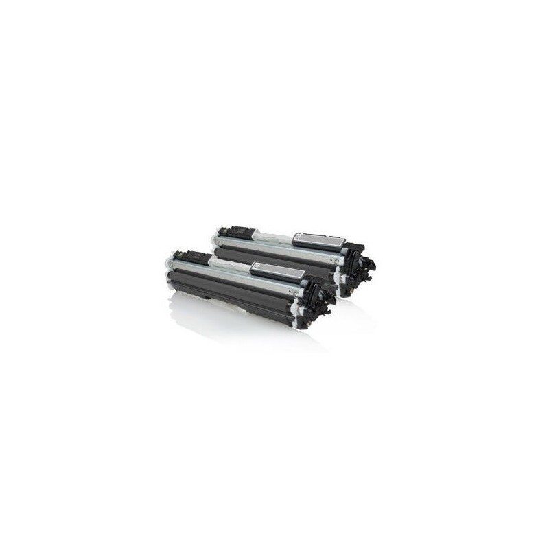 Pack de 2 toners noirs génériques pour HP laserjet Pro CP1025 (126A), Toner Express : achat en ligne de Pack de 2 toners noirs g