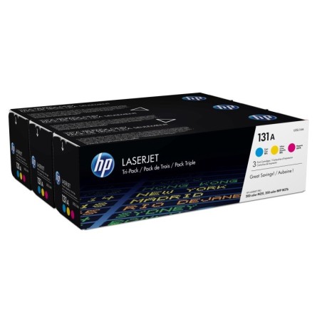 Pack 3 couleurs (C, M, J) pour HP laserjet Pro 200 M276 / M251 ... (131A), Toner Express : achat en ligne de Pack 3 couleurs (C,