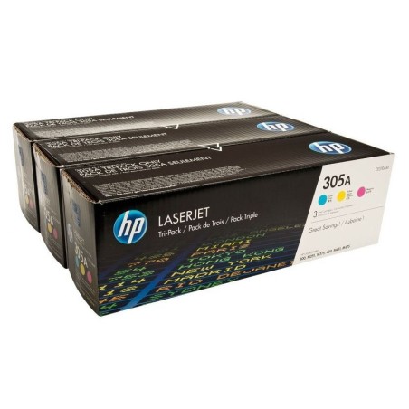 Pack tricolor HP pour laserjet Pro 400 (305A), Toner Express : achat en ligne de Pack tricolor HP pour laserjet Pro 400 (305A) p