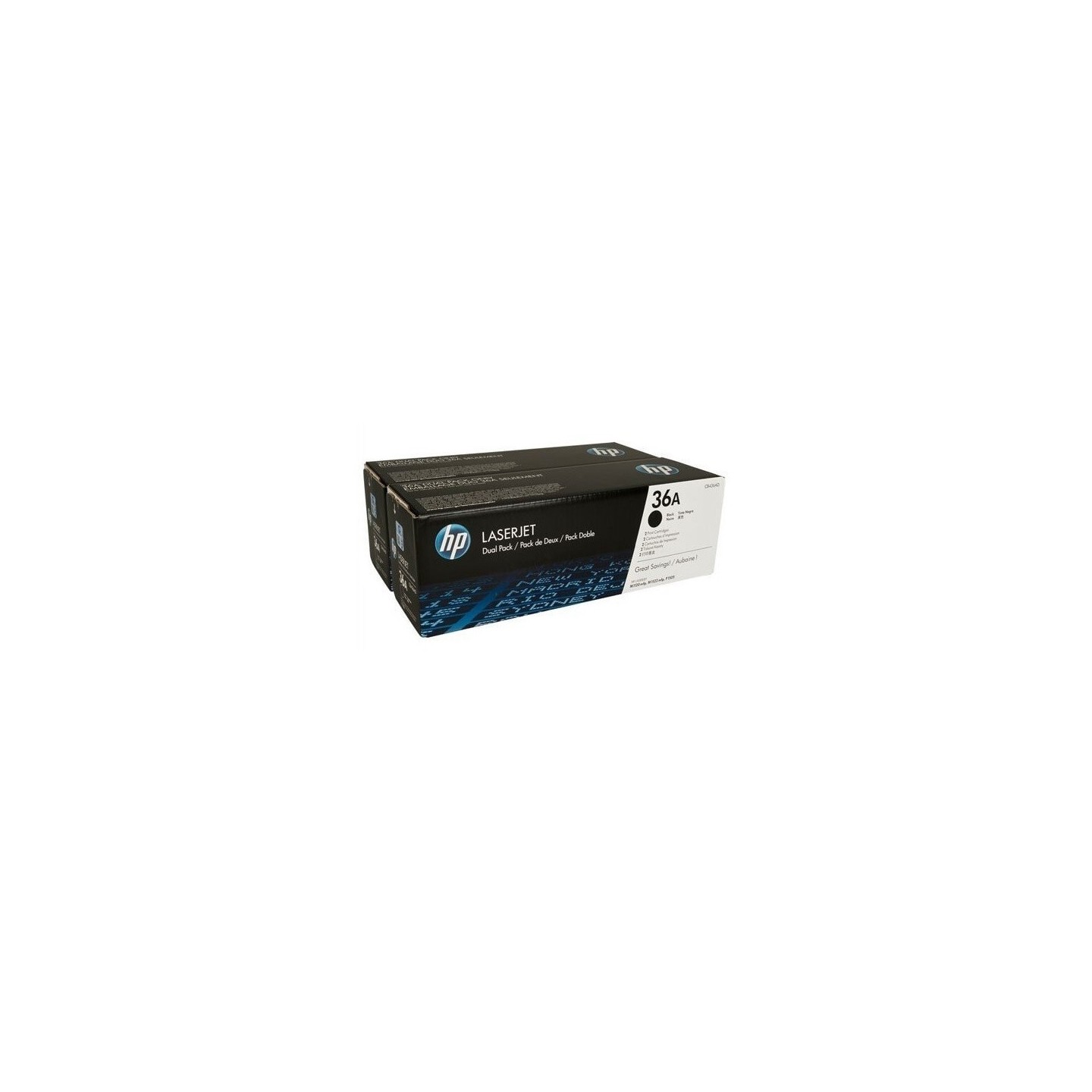 Pack de 2 Toners HP pour laserjet M1522 / P1505 / M1120 ... (36A), Toner Express : achat en ligne de Pack de 2 Toners HP pour la