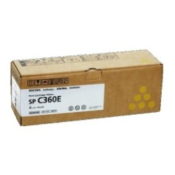 Cartouche toner cyan Ricoh pour SP C360 (type SPC360E)