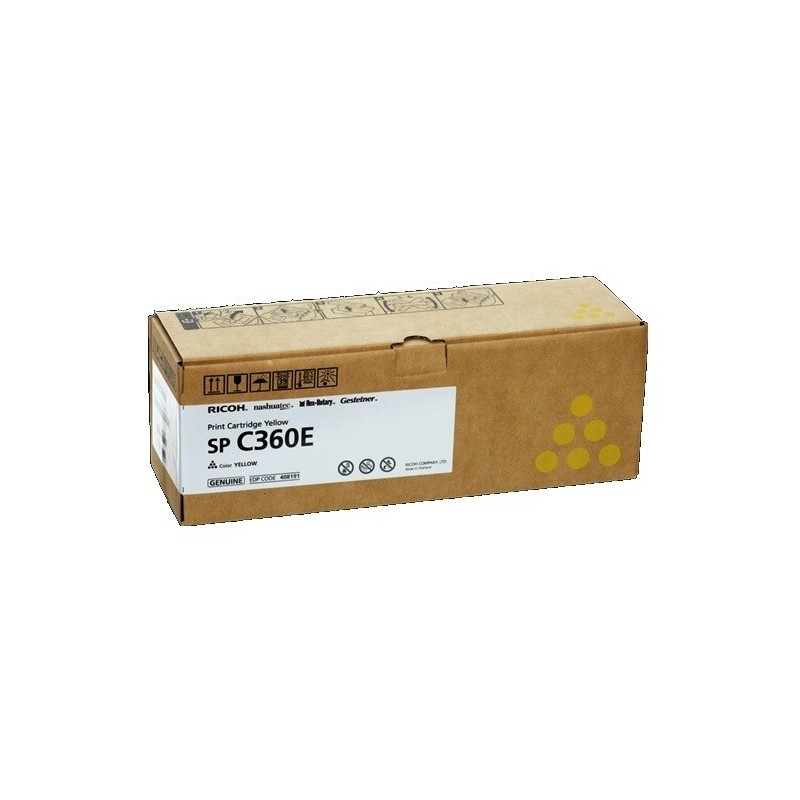 Cartouche toner cyan Ricoh pour SP C360 (type SPC360E)