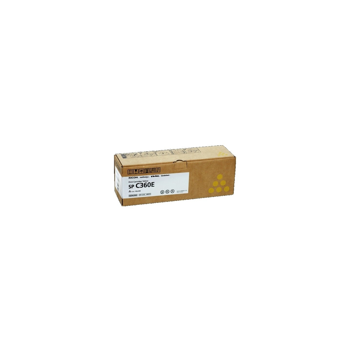 Cartouche toner cyan Ricoh pour SP C360 (type SPC360E)