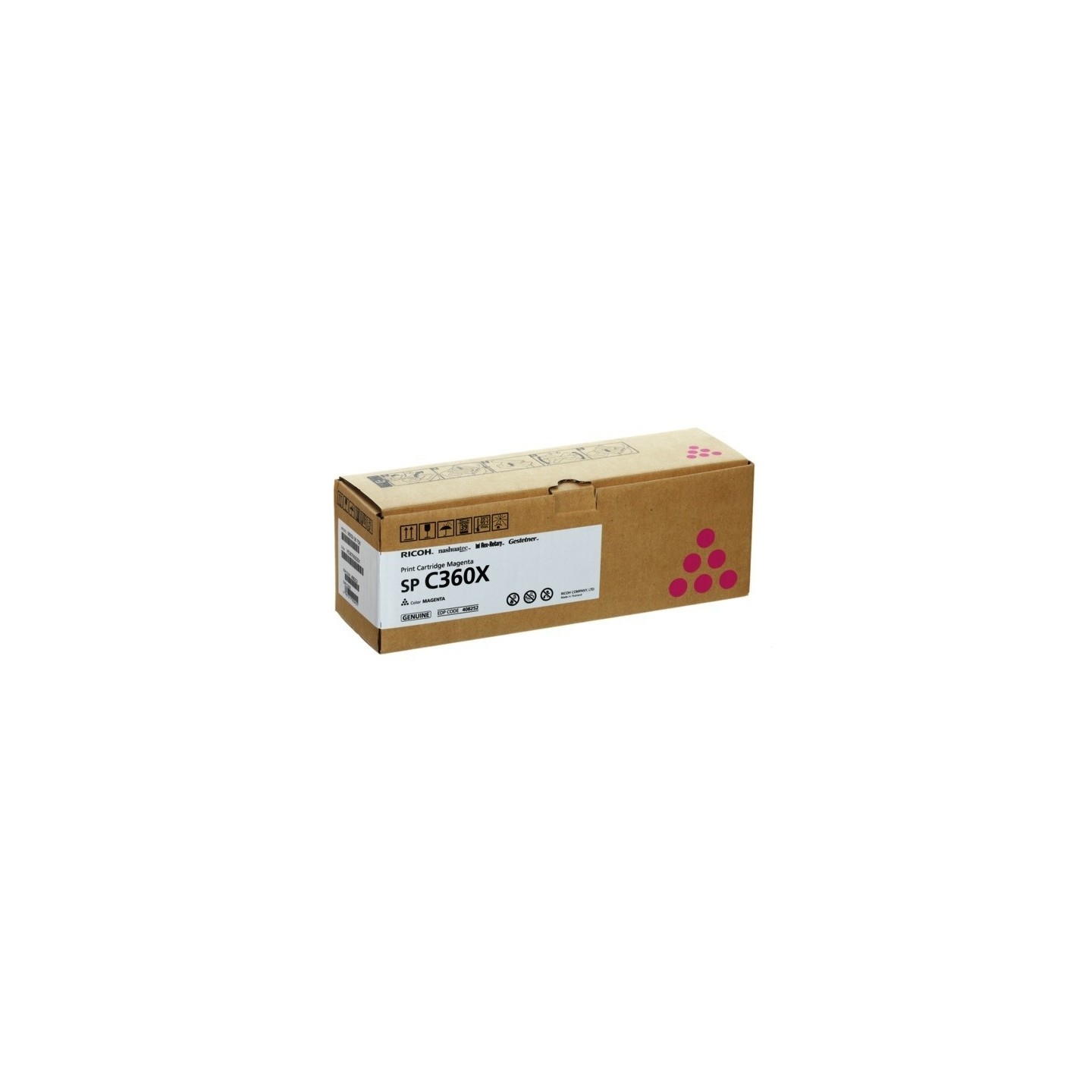Cartouche toner magenta extra haute capacité Ricoh pour SP C361 (type SPC360X)