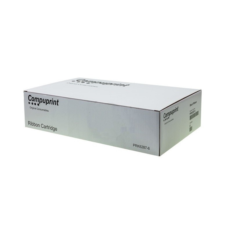 Pack 6 rubans pour imprimante matricielle Compuprint SP40plus
