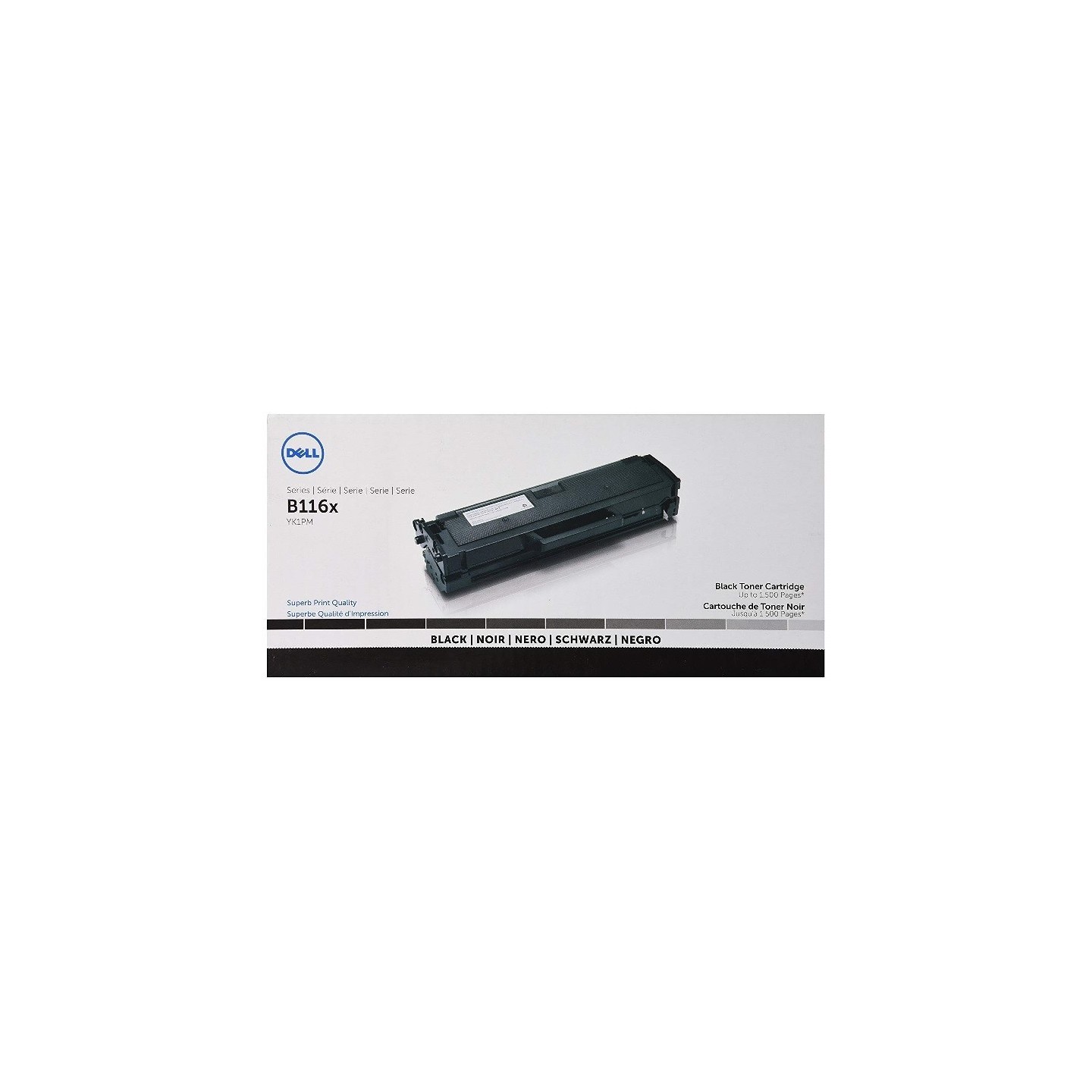 Toner noir DELL pour B1160w / B1165nfw (HF44N), Toner Express : achat en ligne de Toner noir DELL pour B1160w / B1165nfw (HF44N)