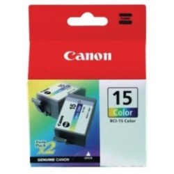 Cartouche d'Encre Couleur Canon  BCI 15C (x 2), Toner Express : achat en ligne de Cartouche d'Encre Couleur Canon  BCI 15C (x 2)