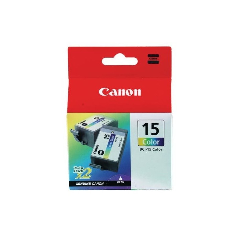 Cartouche d'Encre Couleur Canon  BCI 15C (x 2), Toner Express : achat en ligne de Cartouche d'Encre Couleur Canon  BCI 15C (x 2)