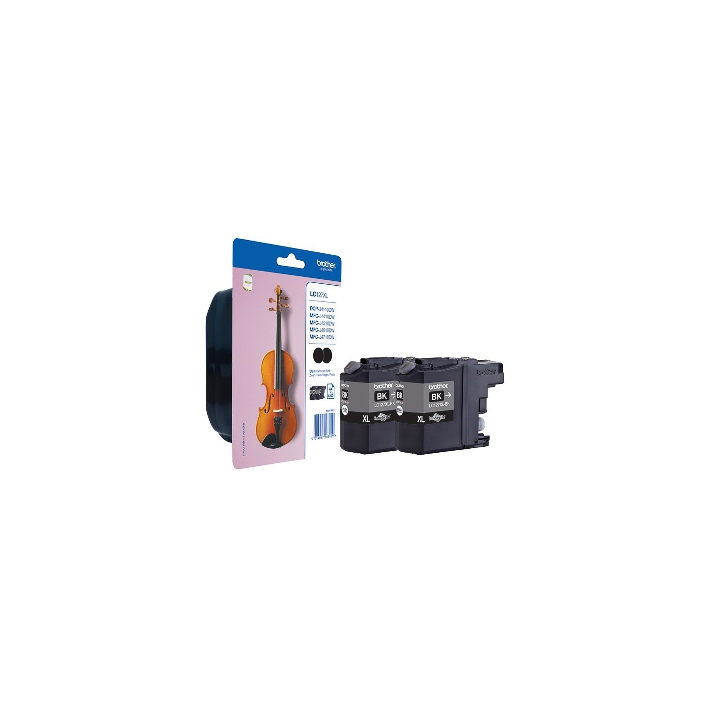 Pack 2 Cartouches noires Brother pour MFC-J4510dw / J4410 / J4610 / J4710, Toner Express : achat en ligne de Pack 2 Cartouches n