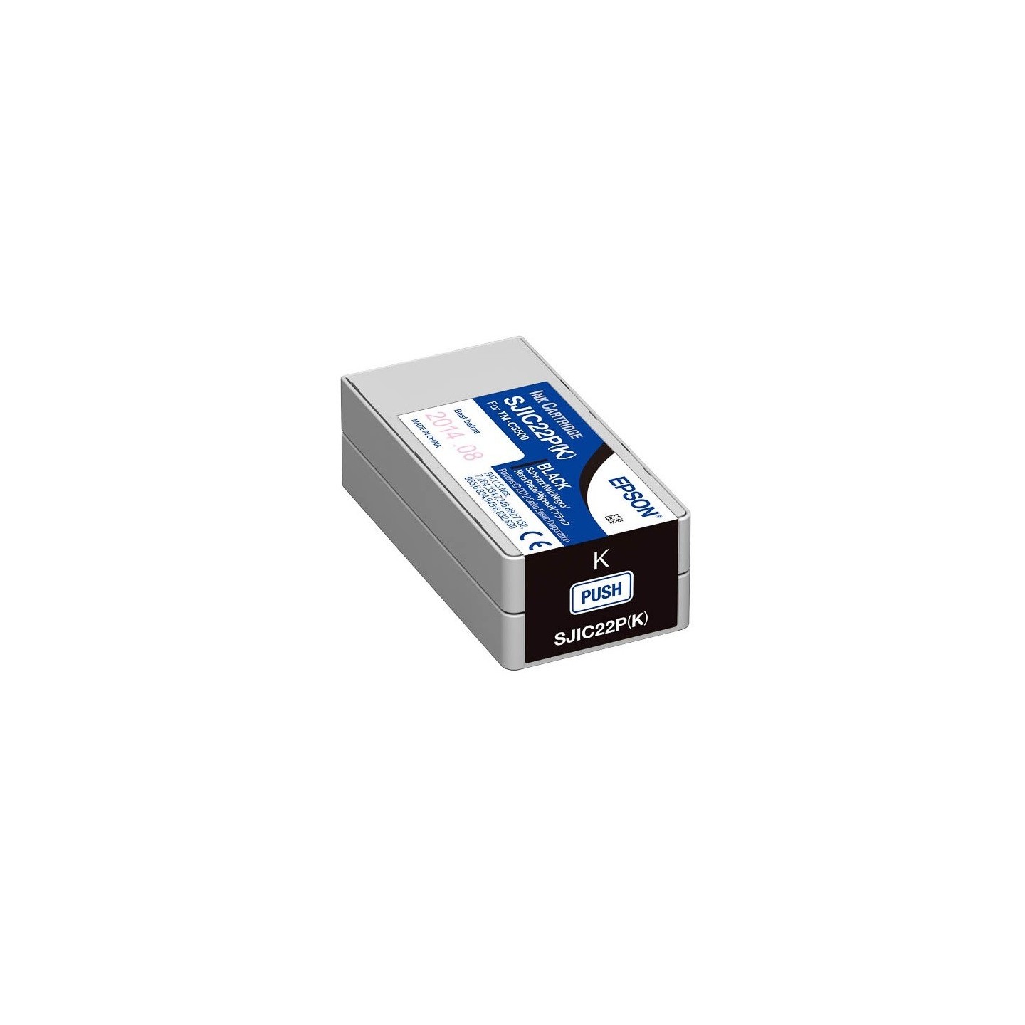 Cartouche noire pour Epson TM-C3500 (SJIC22P), Toner Express : achat en ligne de Cartouche noire pour Epson TM-C3500 (SJIC22P) p