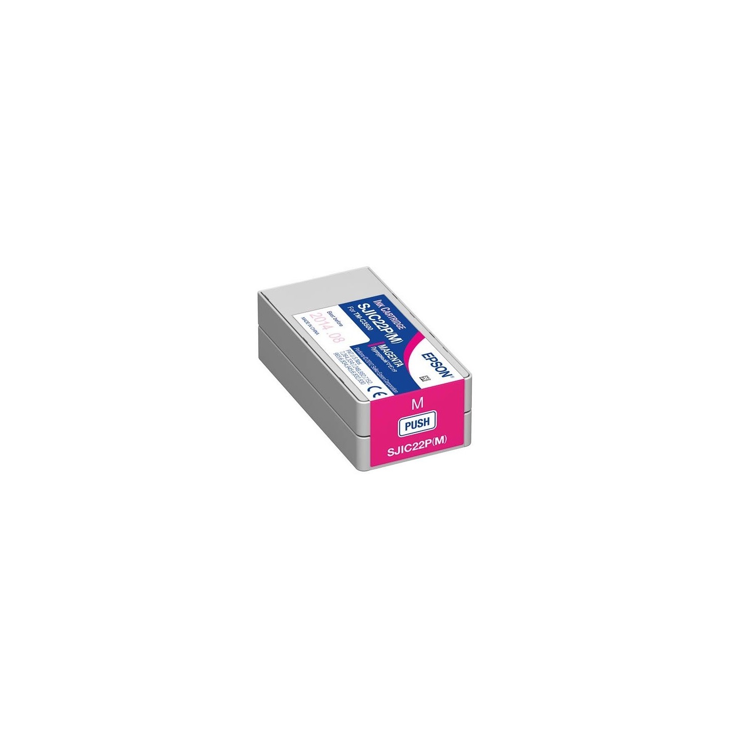 Cartouche Magenta pour Epson TM-C3500 (SJIC22P), Toner Express : achat en ligne de Cartouche Magenta pour Epson TM-C3500 (SJIC22