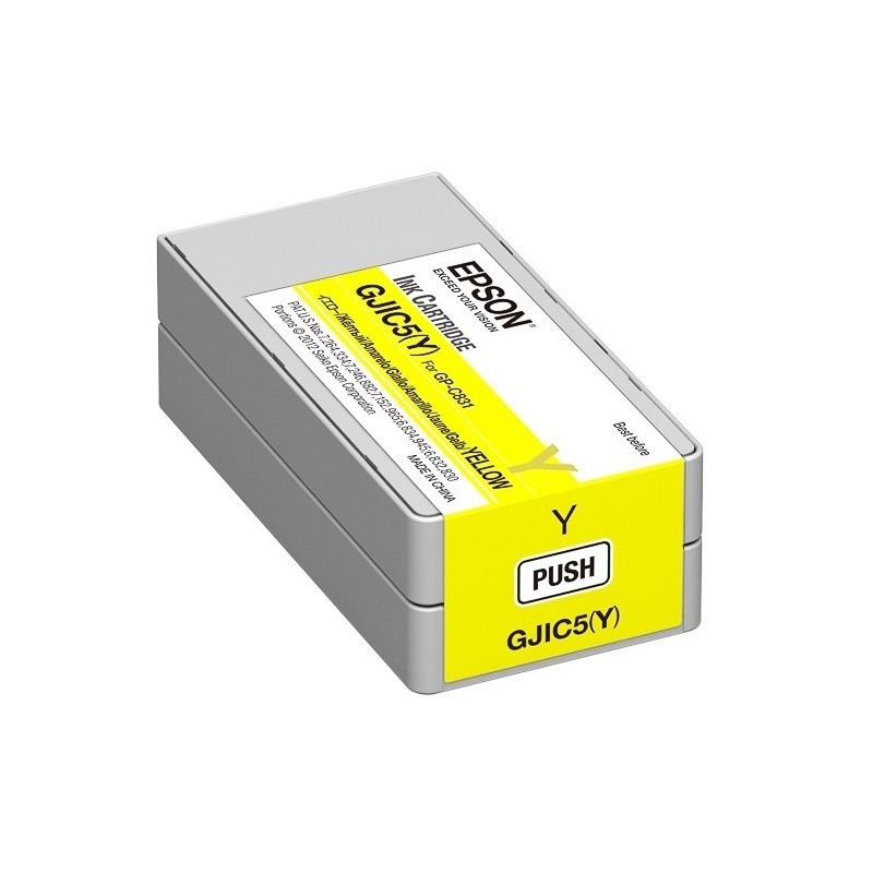 Cartouche d'encre Jaune Epson pour ColorWorks C831 (GJIC5Y)