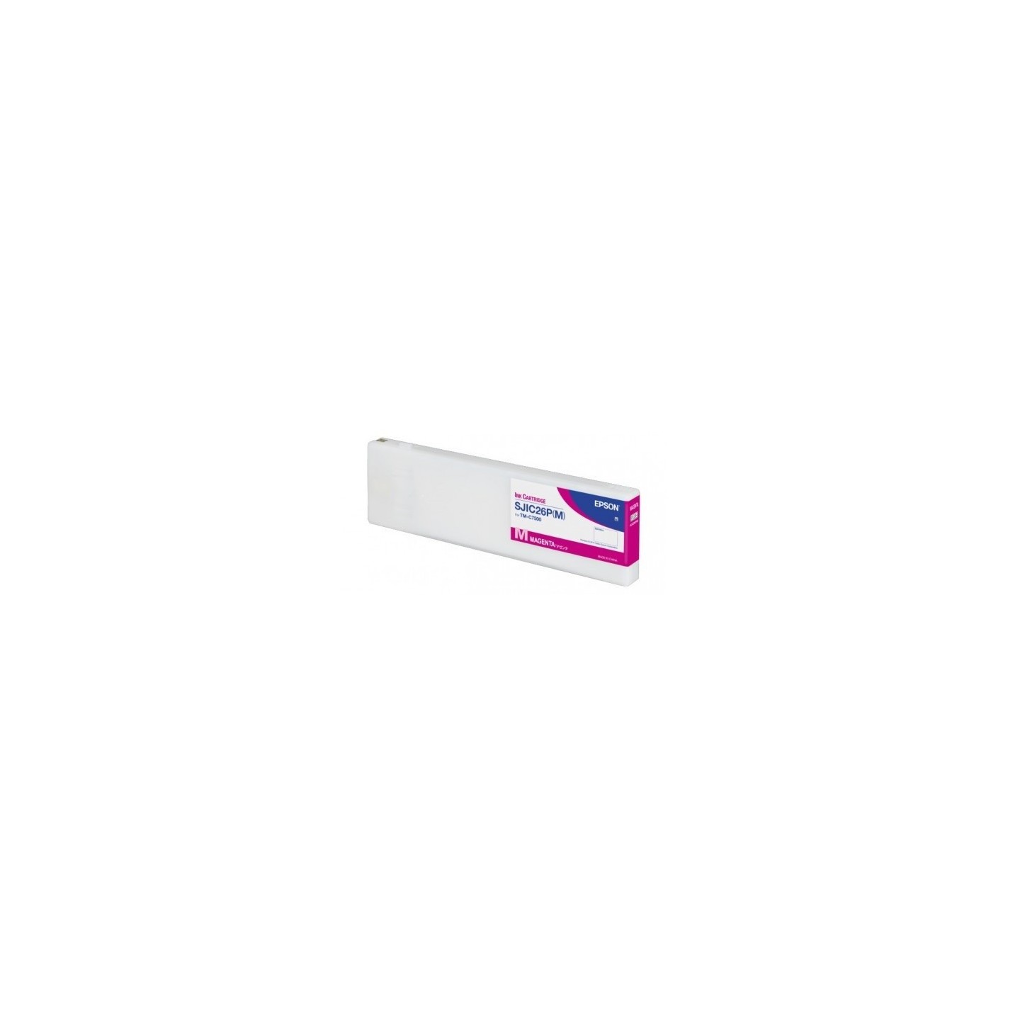 Cartouche d'encre Magenta Epson pour ColorWorks C7500 (SJIC26PM)