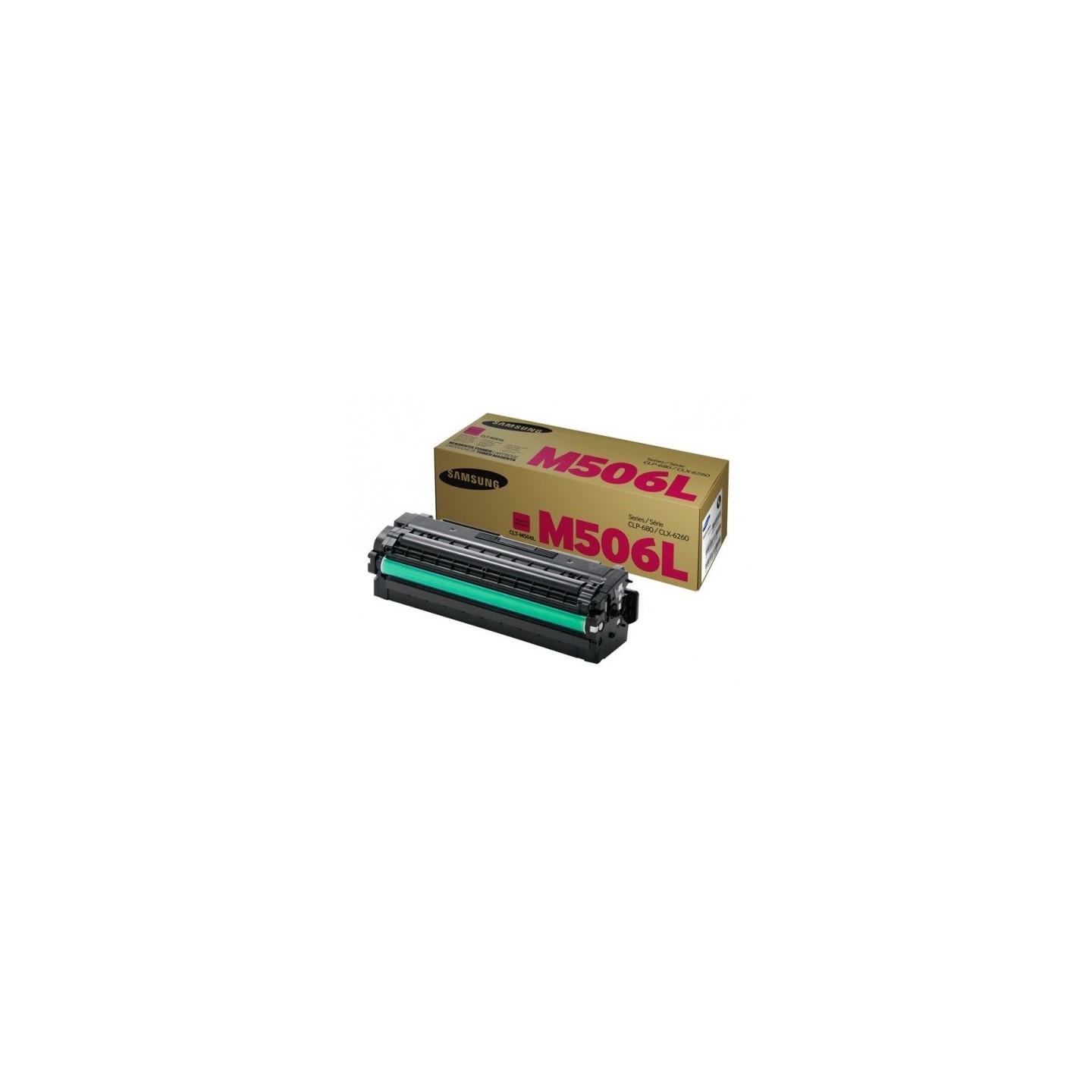 Toner magenta haute capacité Samsung pour CLP680 / CLX6260 ..., Toner Express : achat en ligne de Toner magenta haute capacité S