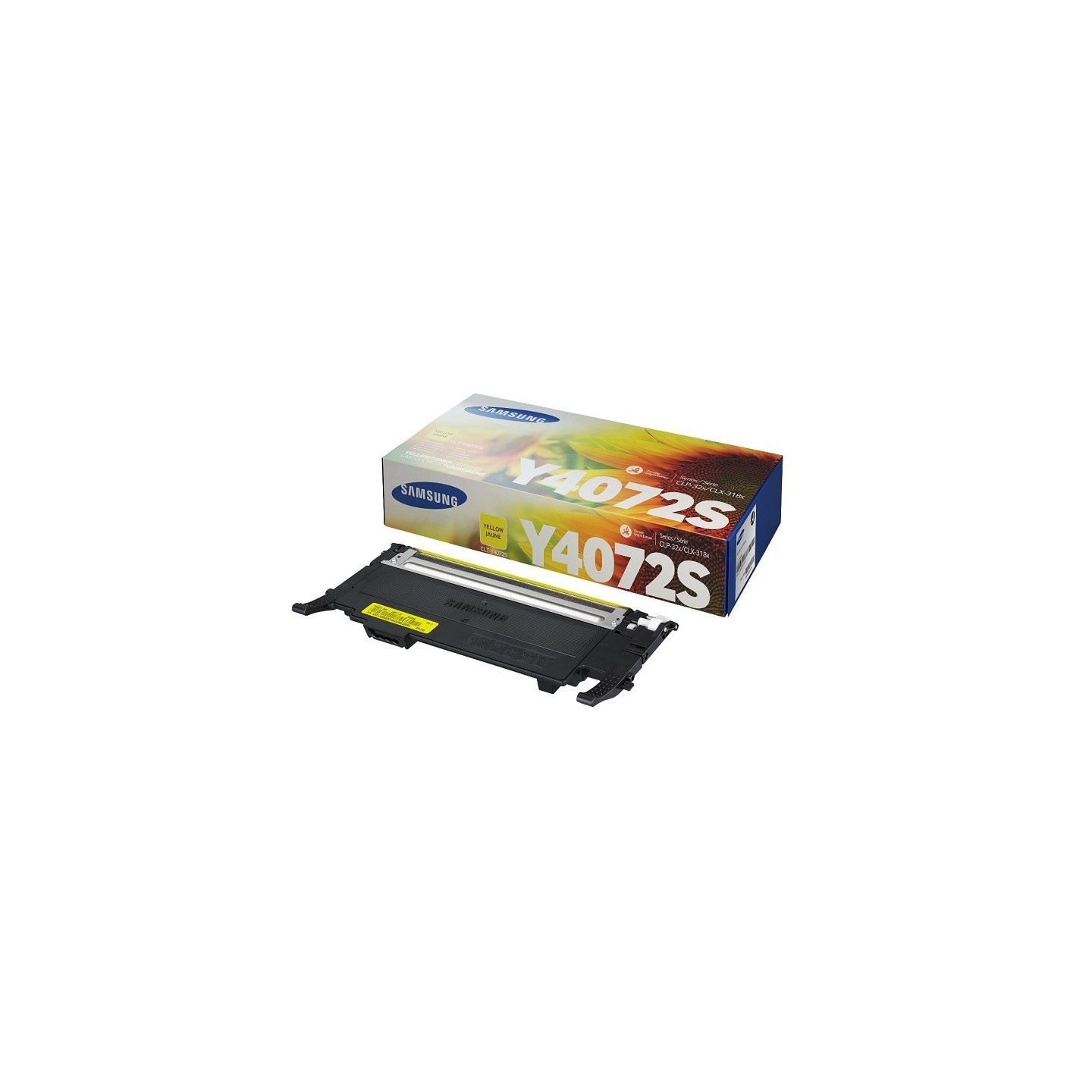 Toner jaune Samsung pour CLP320 / 325 / CLX3185, Toner Express : achat en ligne de Toner jaune Samsung pour CLP320 / 325 / CLX31