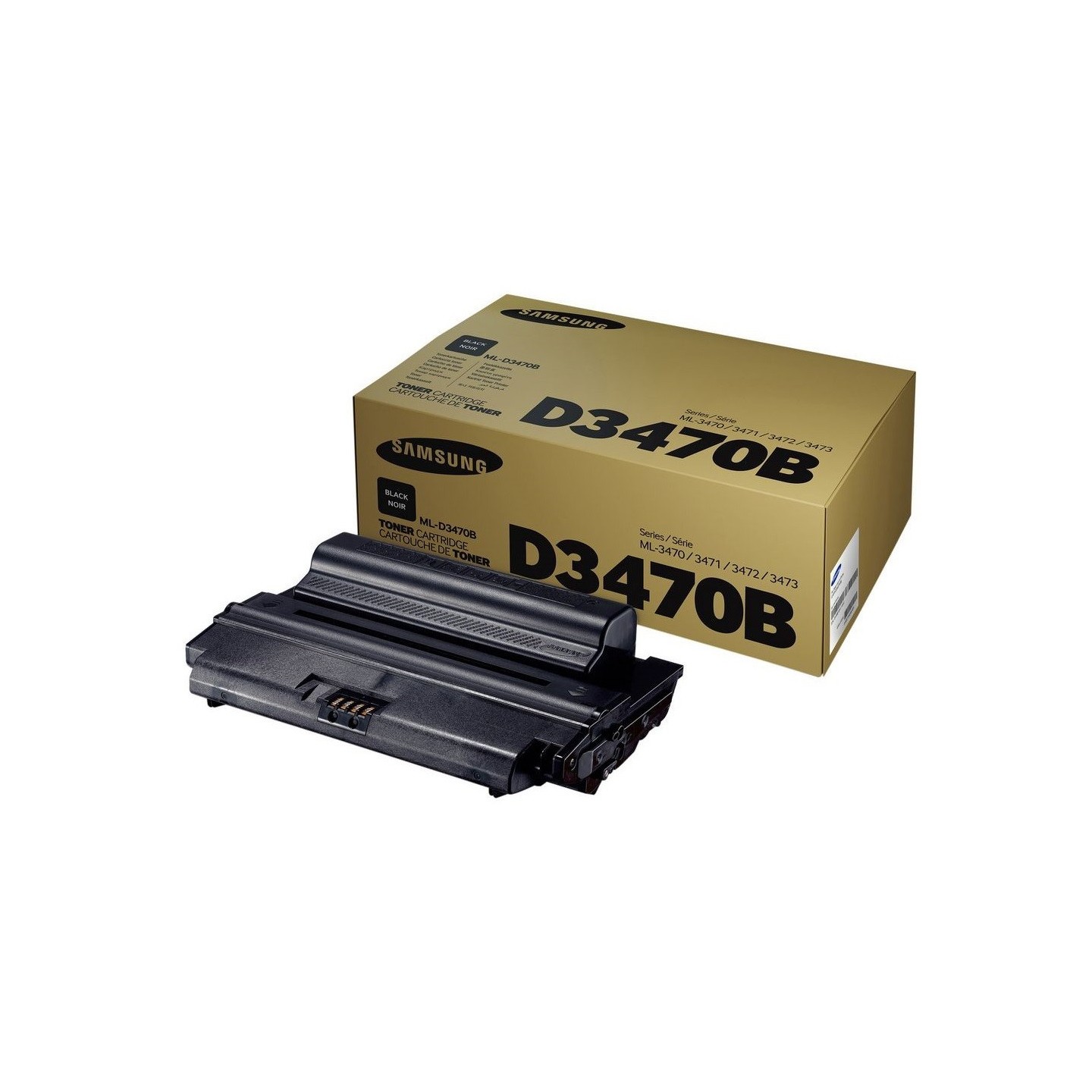 Toner noir haute capacité Samsung pour ML-3470D / 3470ND / 3471ND, Toner Express : achat en ligne de Toner noir haute capacité S