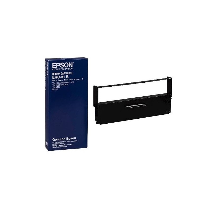 Ruban Matriciel Noir Epson (ERC-31bk), Toner Express : achat en ligne de Ruban Matriciel Noir Epson (ERC-31bk) pour imprimante